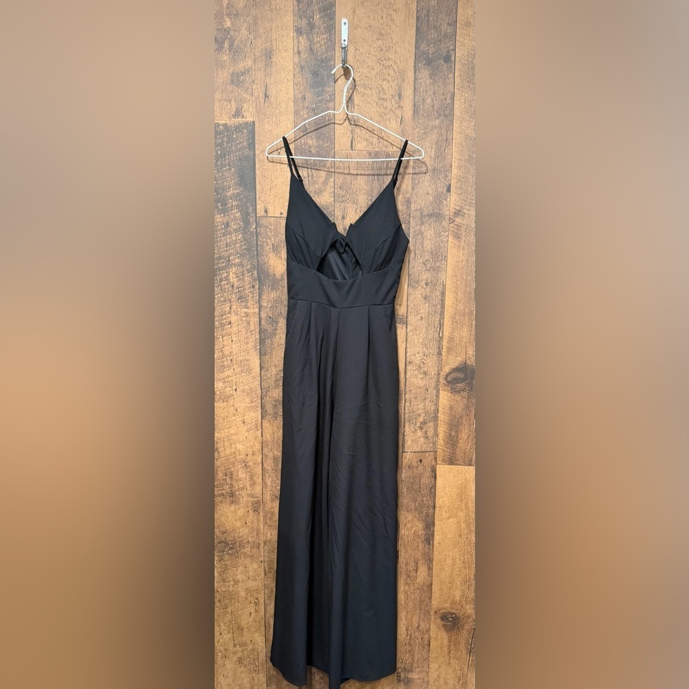 Love + harmony black pant jumpsuit small EUC